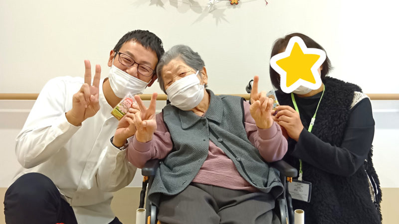 ナーシングシアラス勝川 入居者さまからプレゼント